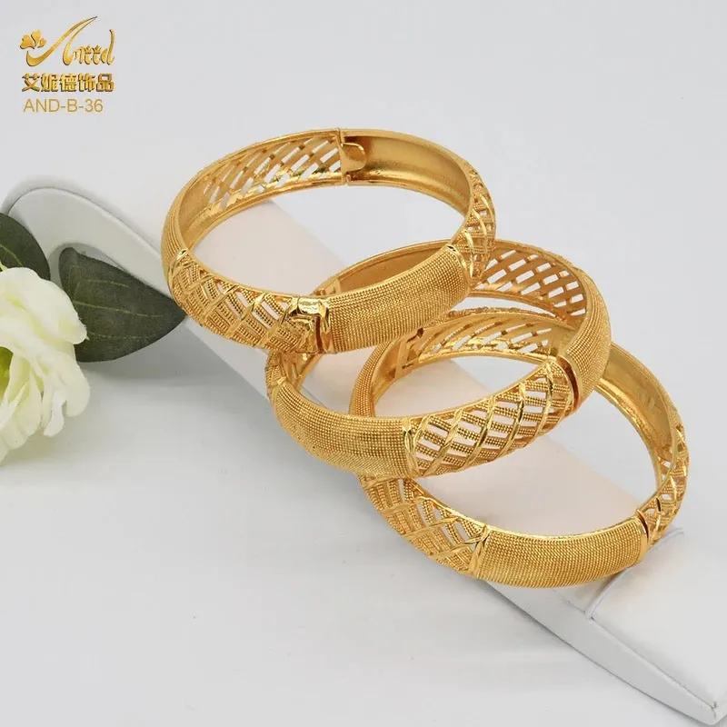 1pc Gold Color Bracelet Bangle For Women