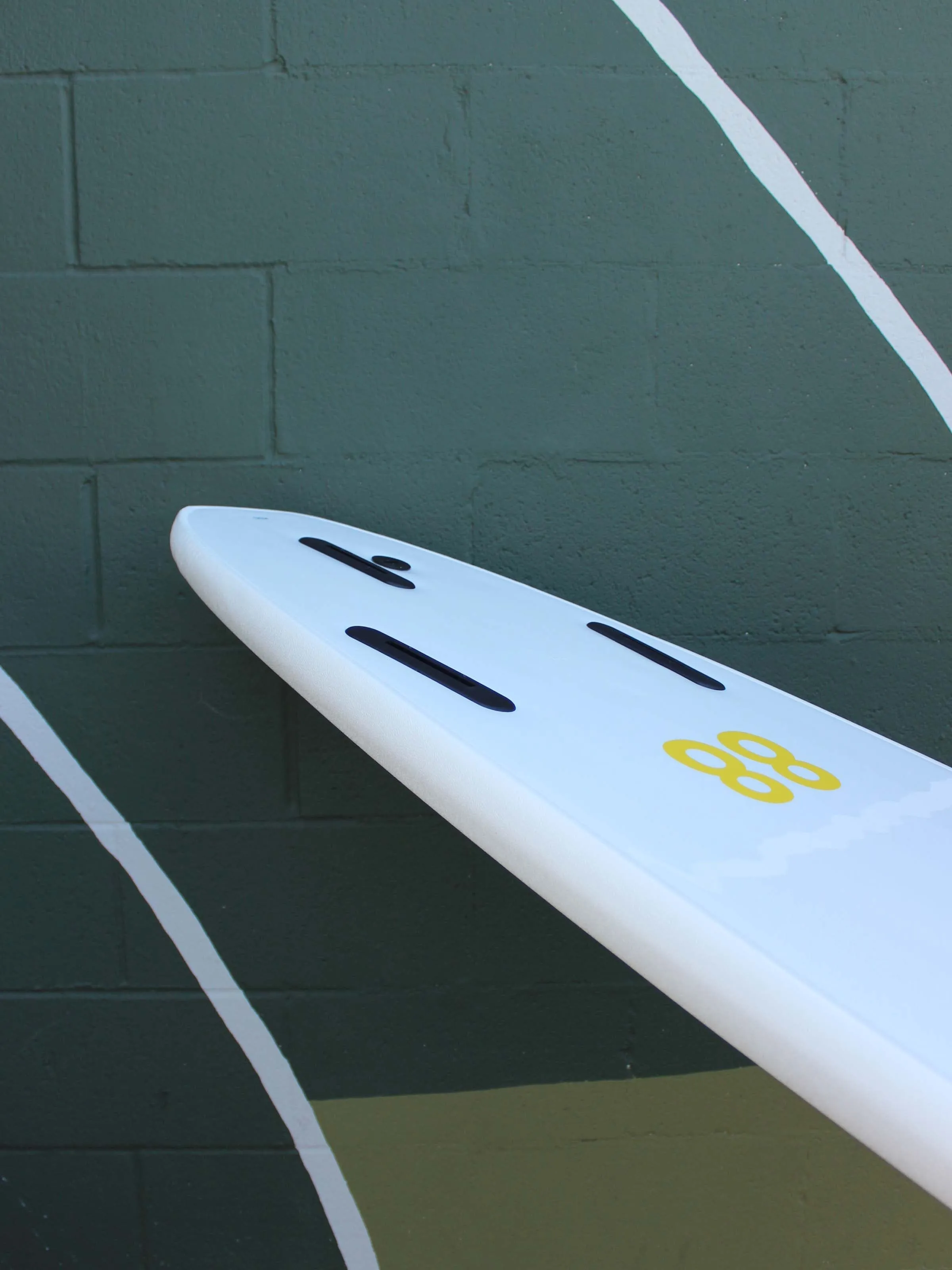 7'0 88 Surfboard ~ White/White