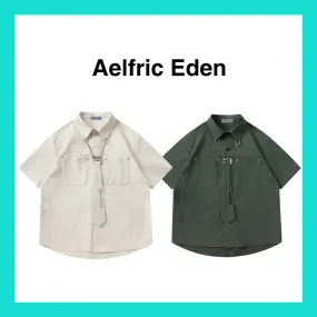 Aelfric Eden  |Unisex Plain Short Sleeves Shirts