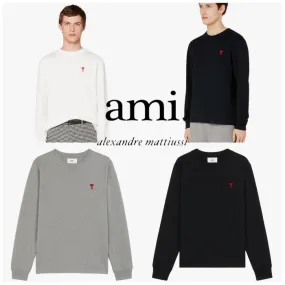 AMI PARIS  |Unisex Logo Designers T-Shirts