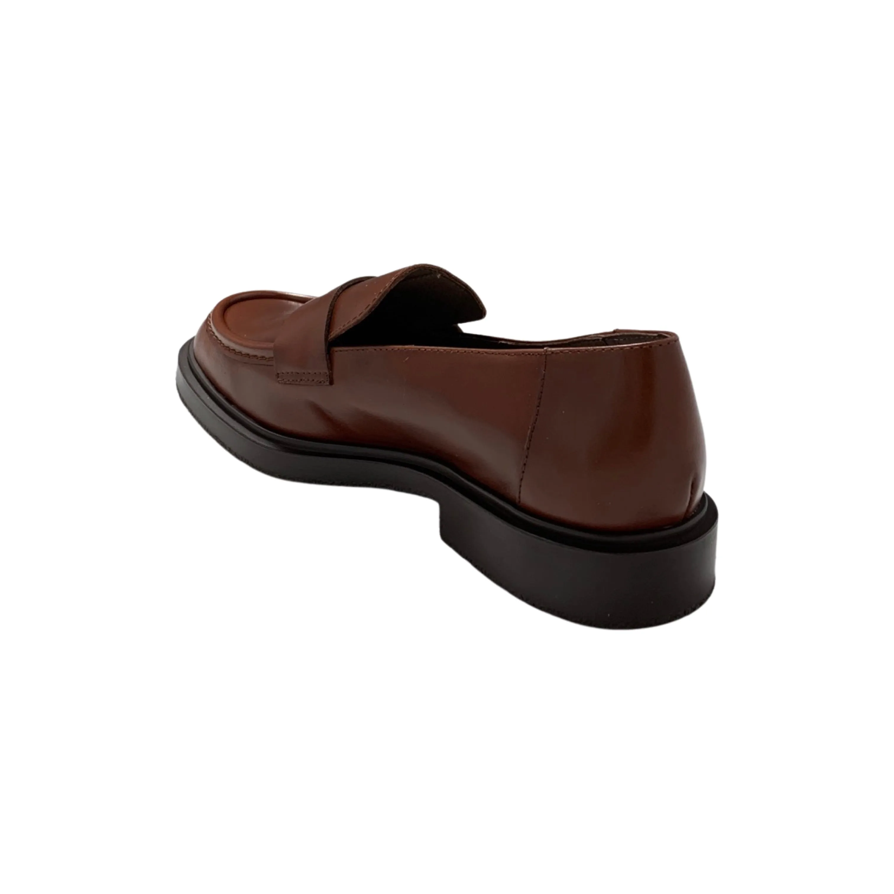 B9104 Marron Flat Moccasin