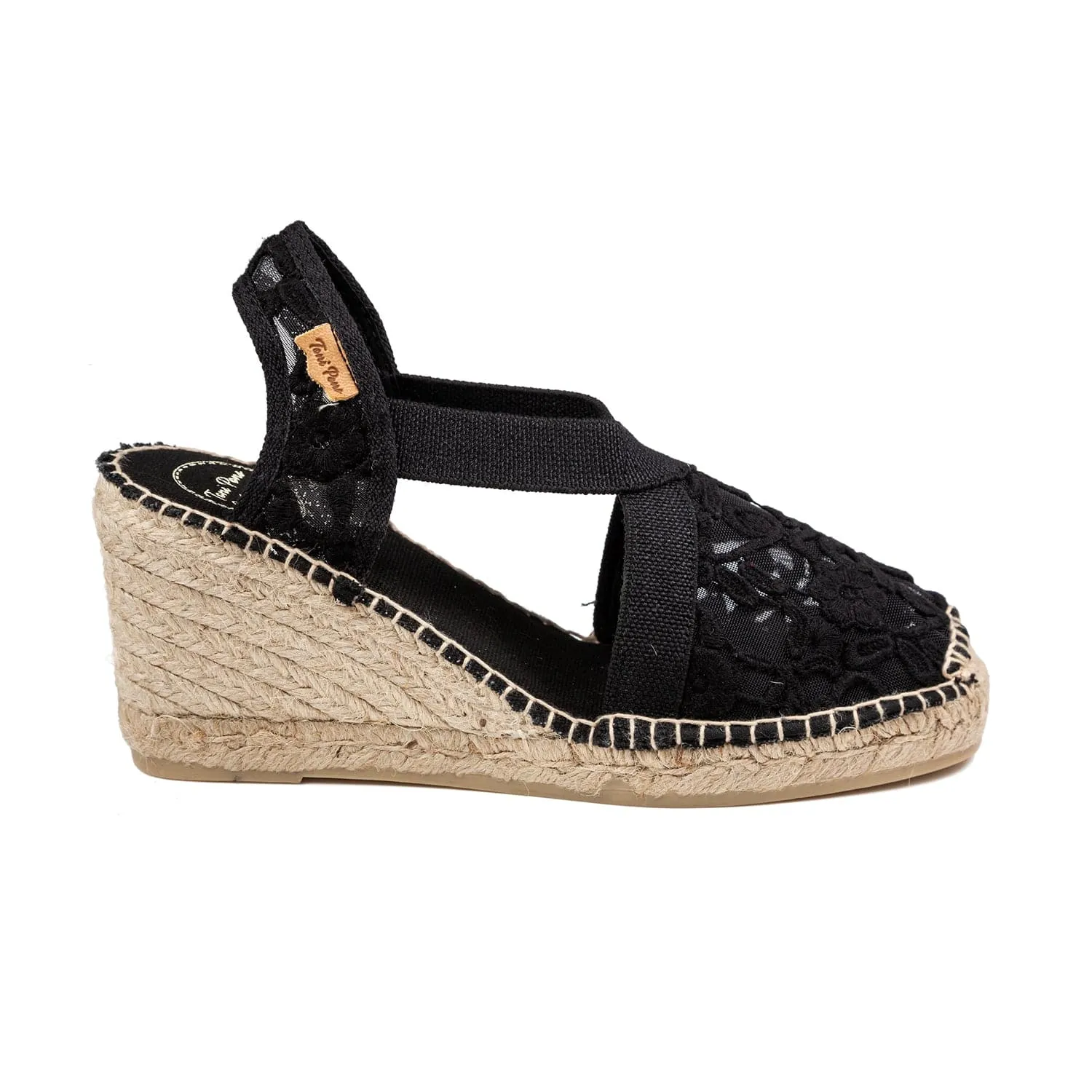 Basic Cotton Blend Wedge Espadrille for Women - Terra-7ZD