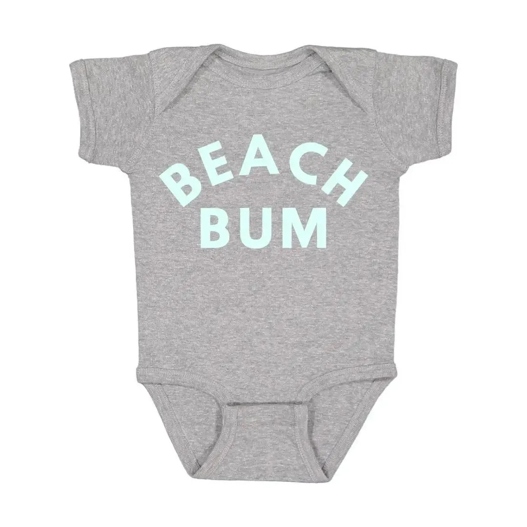 Beach Bum / Gray Bodysuit