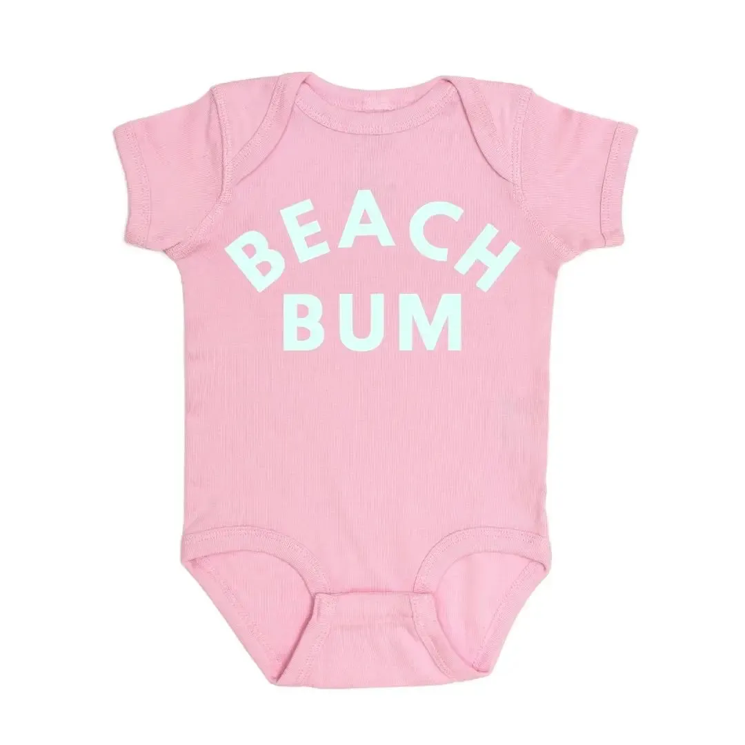 Beach Bum / Pink Bodysuit