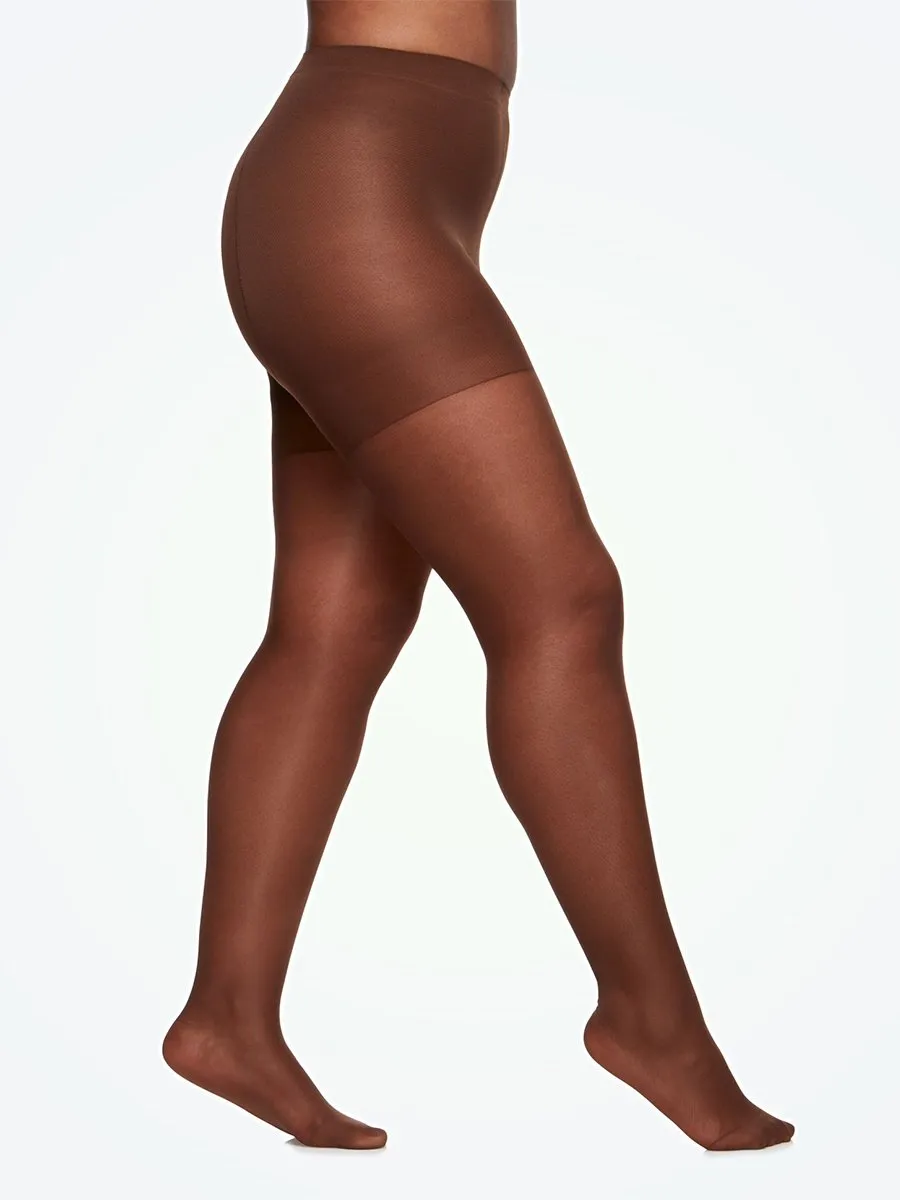 Berkshire Queen Silky Sheer Control Top Pantyhose - Reinforced Toe