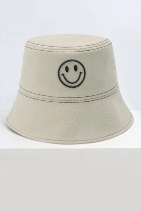 BK Brand Smiley Bucket Hat