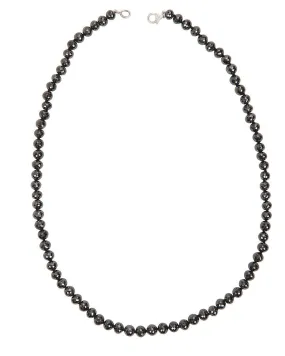 Black Diamond Knot Necklace