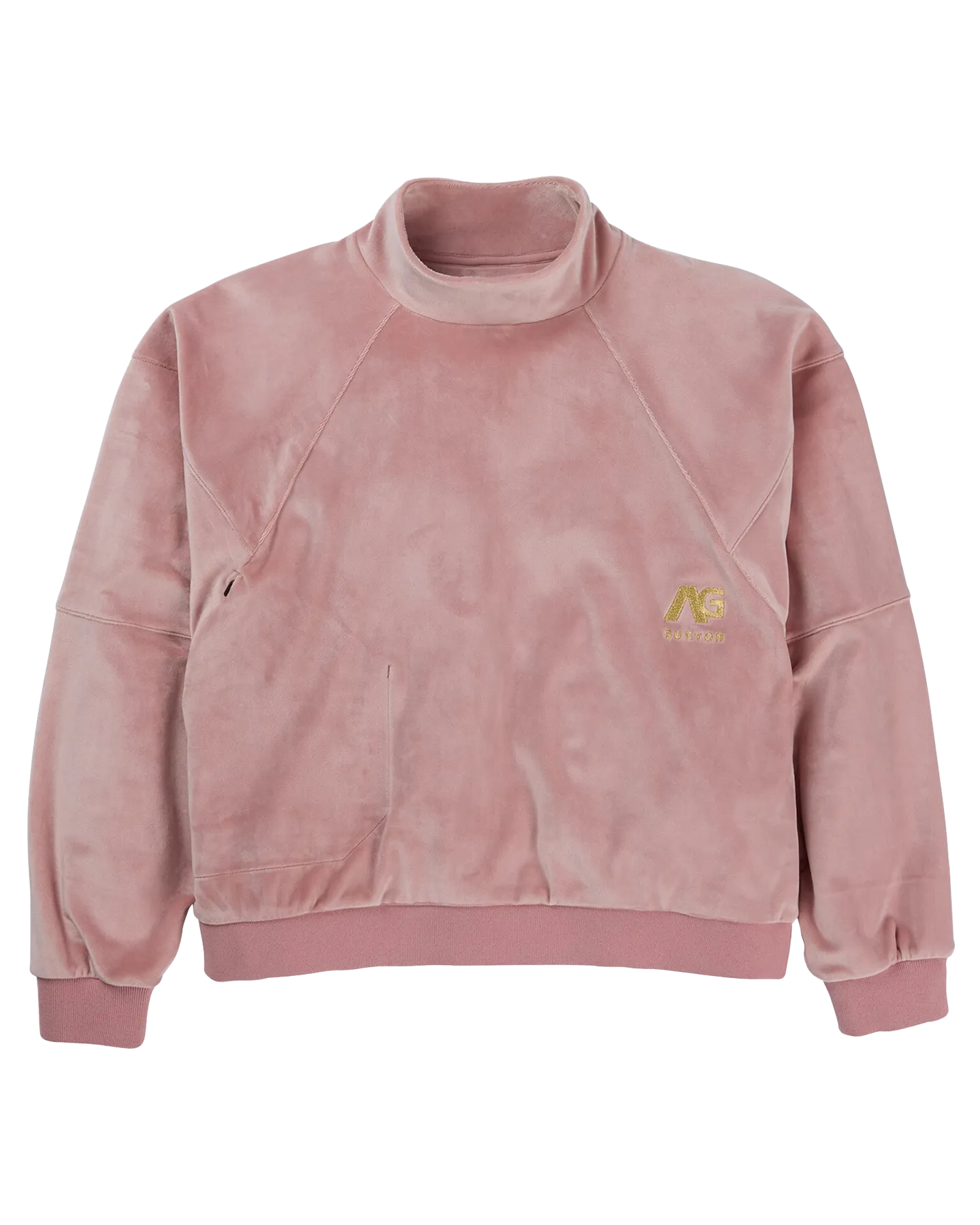 Burton Women's Analog Overclear Pullover Sweater - Powder Blush - 2024 | Shop Clothing at Trojan Wake Ski Snow & Snow Sk