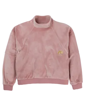 Burton Women's Analog Overclear Pullover Sweater - Powder Blush - 2024 | Shop Clothing at Trojan Wake Ski Snow & Snow Sk