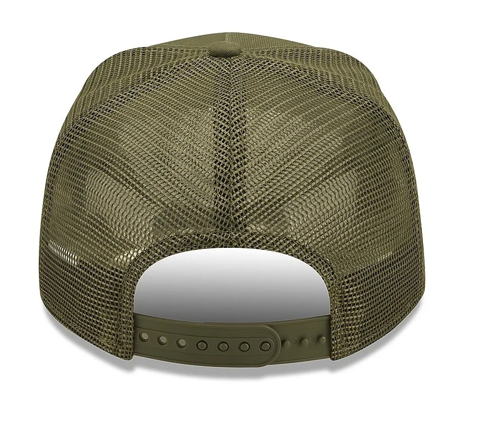 cap New Era 9FO AF Oval State Trucker Branded - New Olive/Yellow - men´s