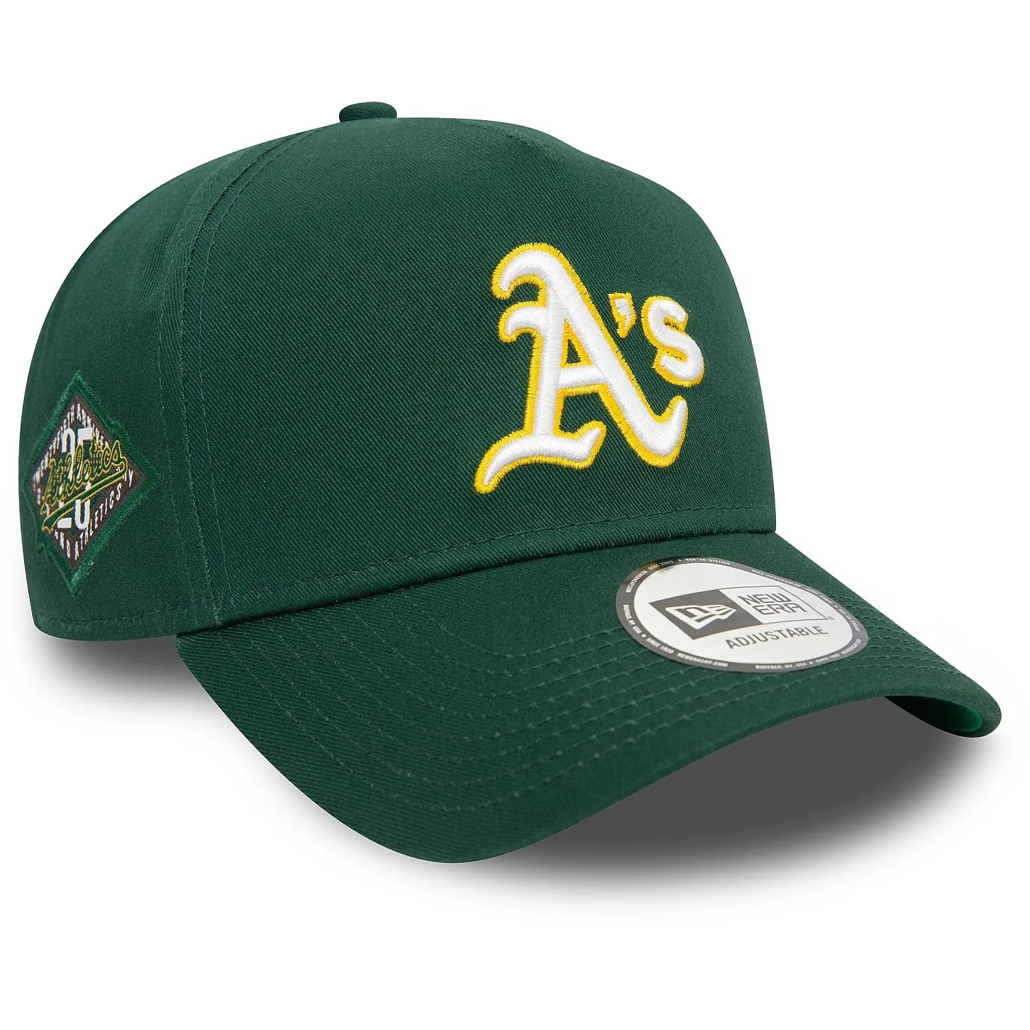 cap New Era 9FO AF Patch Eframe MLB Oakland Athletics - Dark Green - men´s