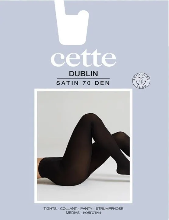 Cette ECO 70 Denier Dublin Plus Size Tights Black