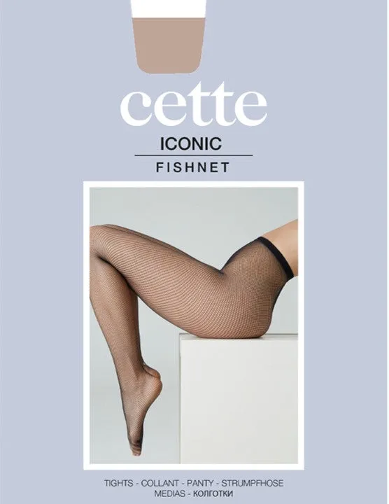 Cette Iconic Fishnet Plus Size Tight