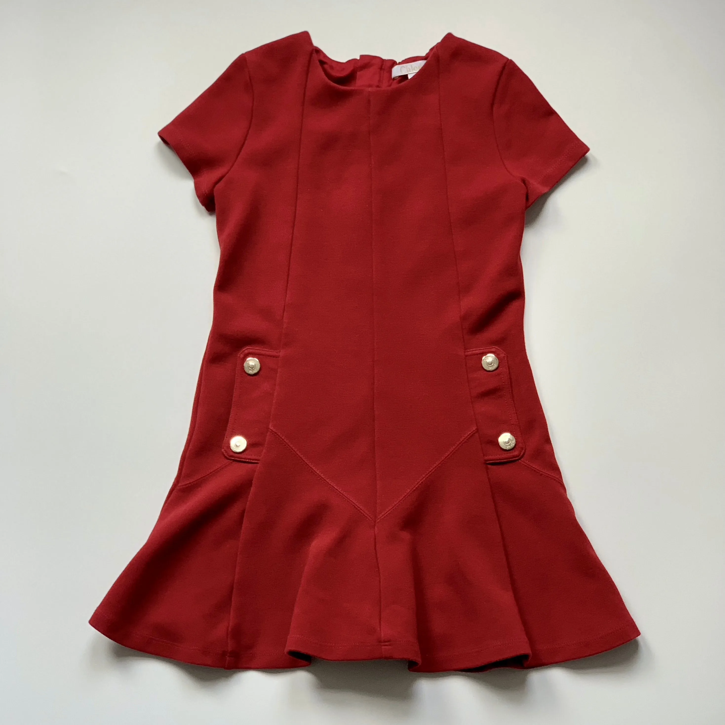 Chloé Maroon Dress: 6 Years