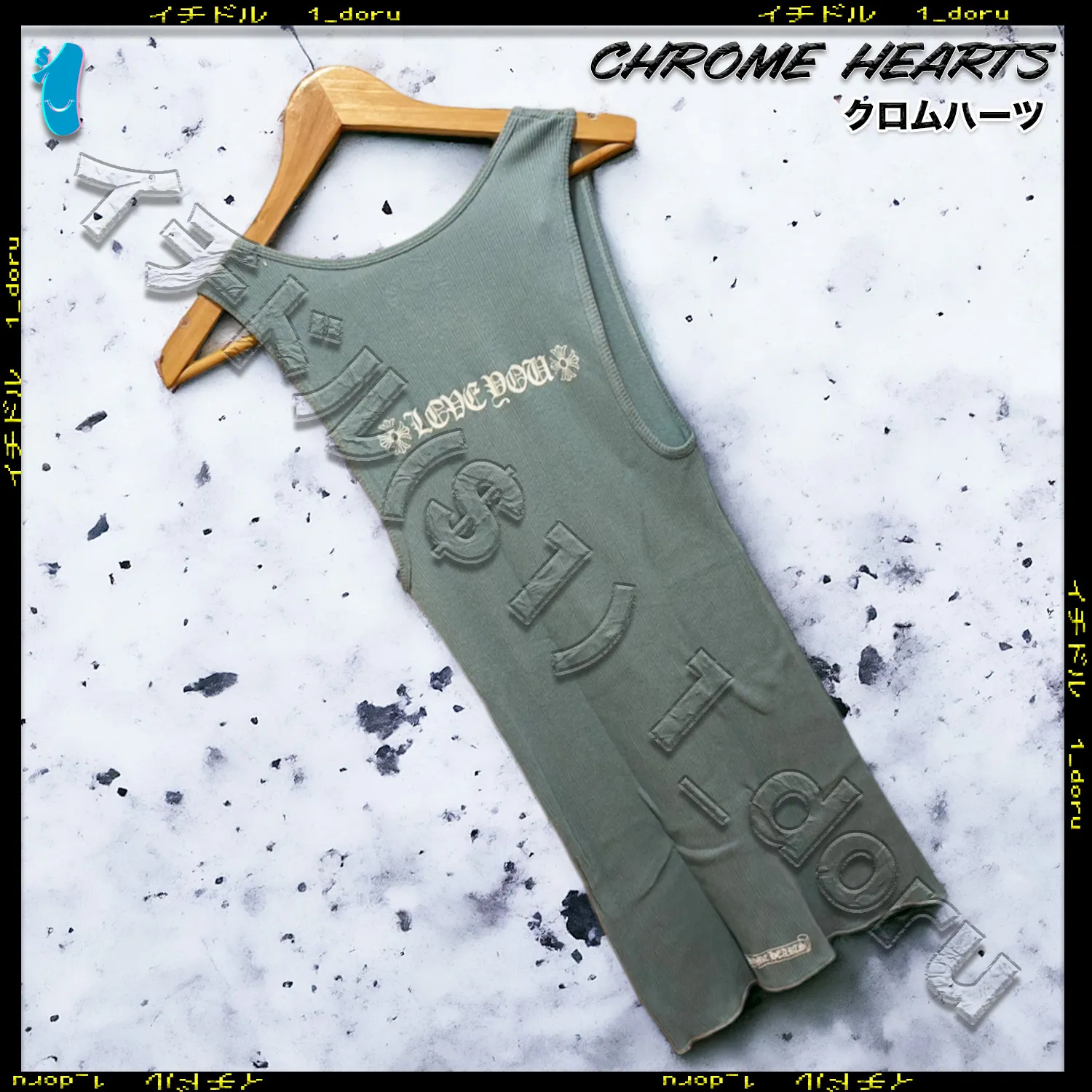 CHROME HEARTS  |Unisex Cotton Logo Tanks & Camisoles