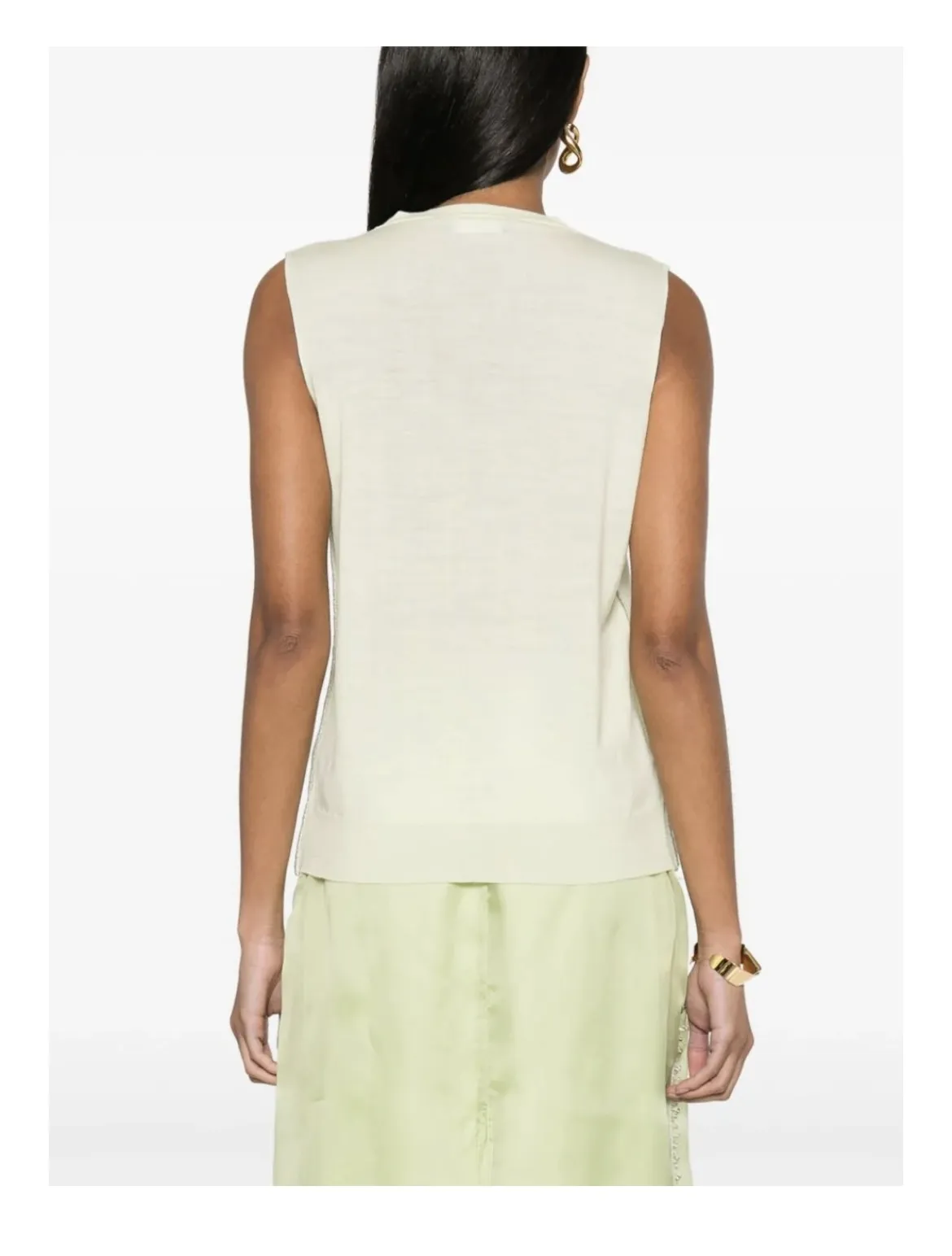 FABIANA FILIPPI  |Casual Style Sleeveless Plain Elegant Style Formal Style