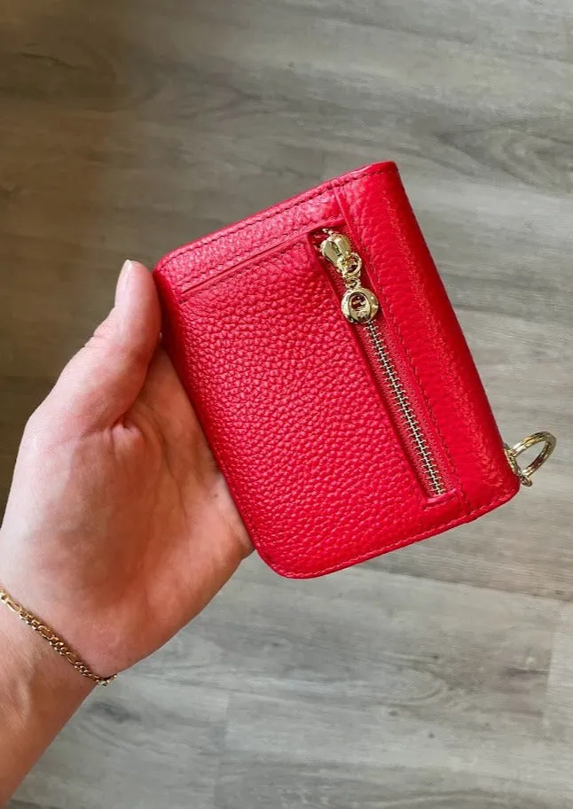 Final Sale - Leather Mini Wallet