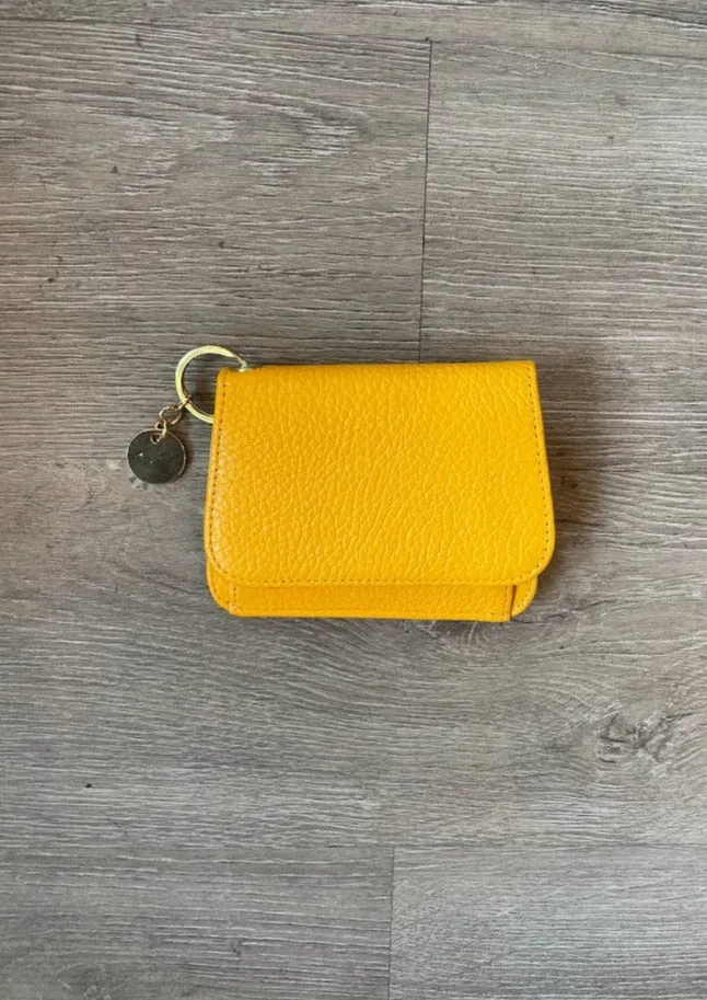 Final Sale - Leather Mini Wallet