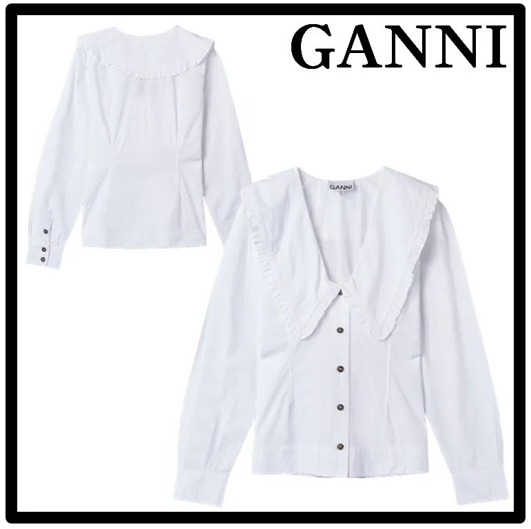 Ganni  |Casual Style Street Style Shirts & Blouses