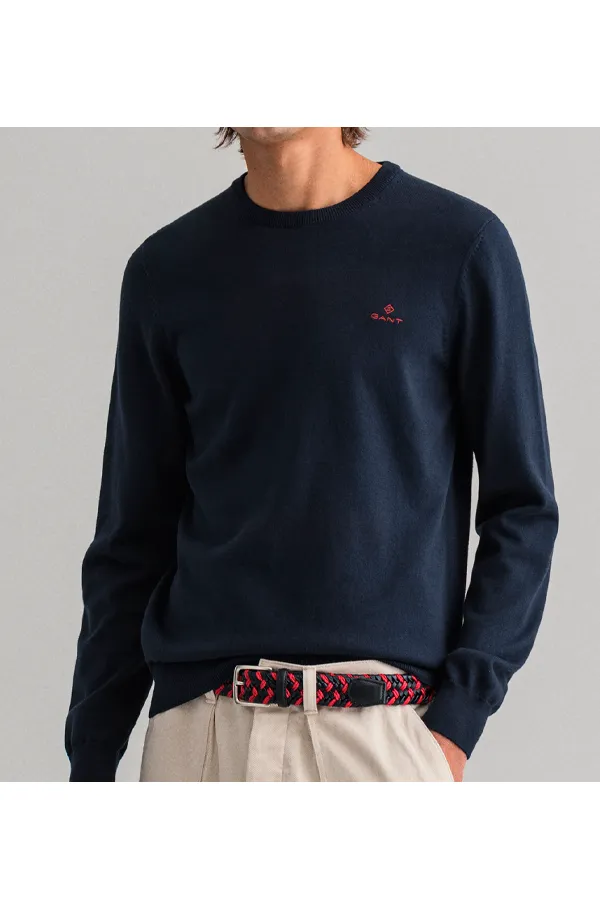 GANT Knit Pullover Navy