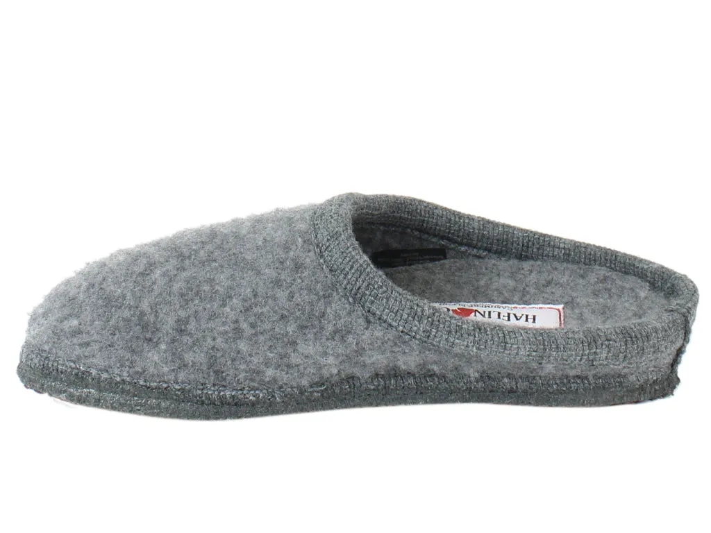 Haflinger Slippers Cashmere Anthracite