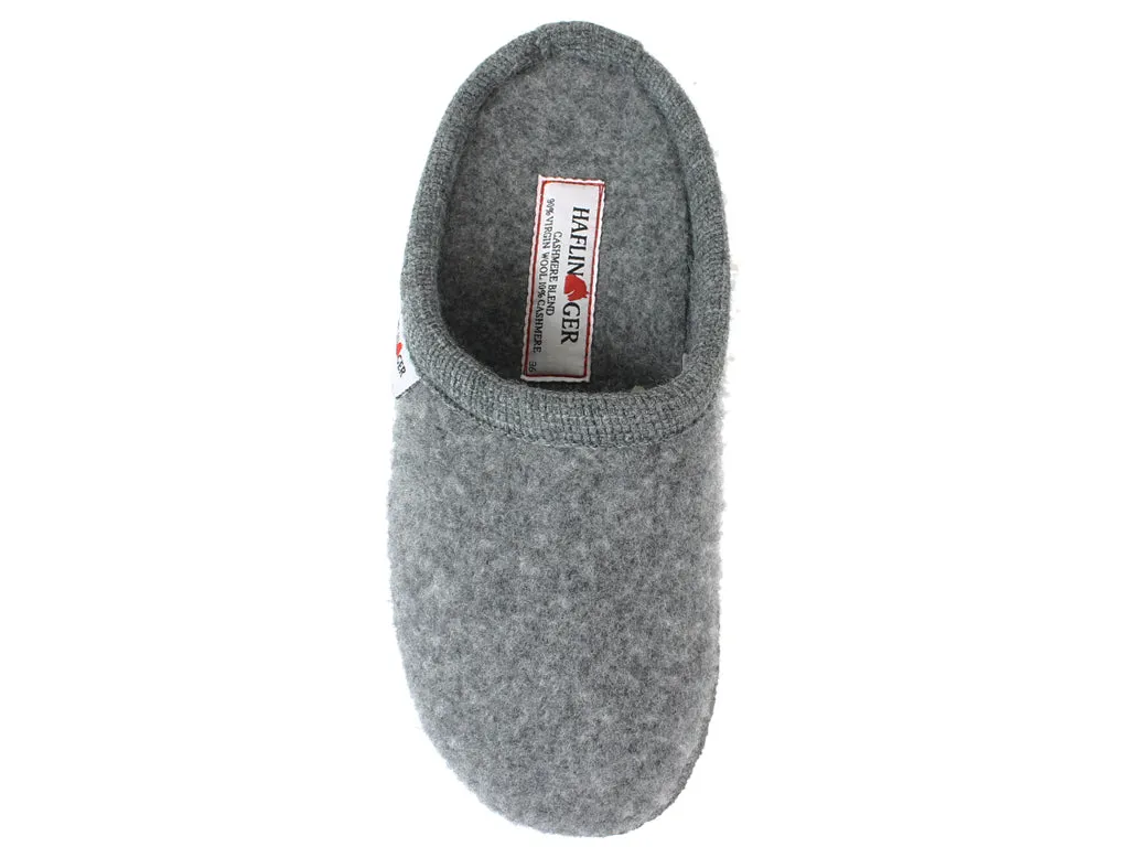 Haflinger Slippers Cashmere Anthracite