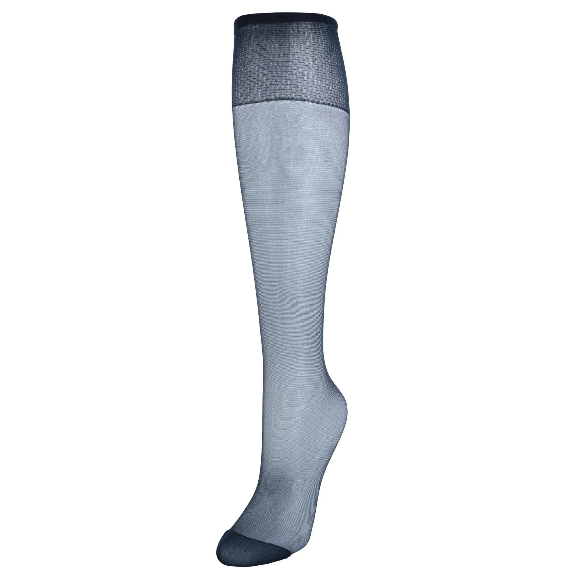 Hanes Women's Silk Reflections Sheer Knee Highs Reinforced Toe (2 Pack)