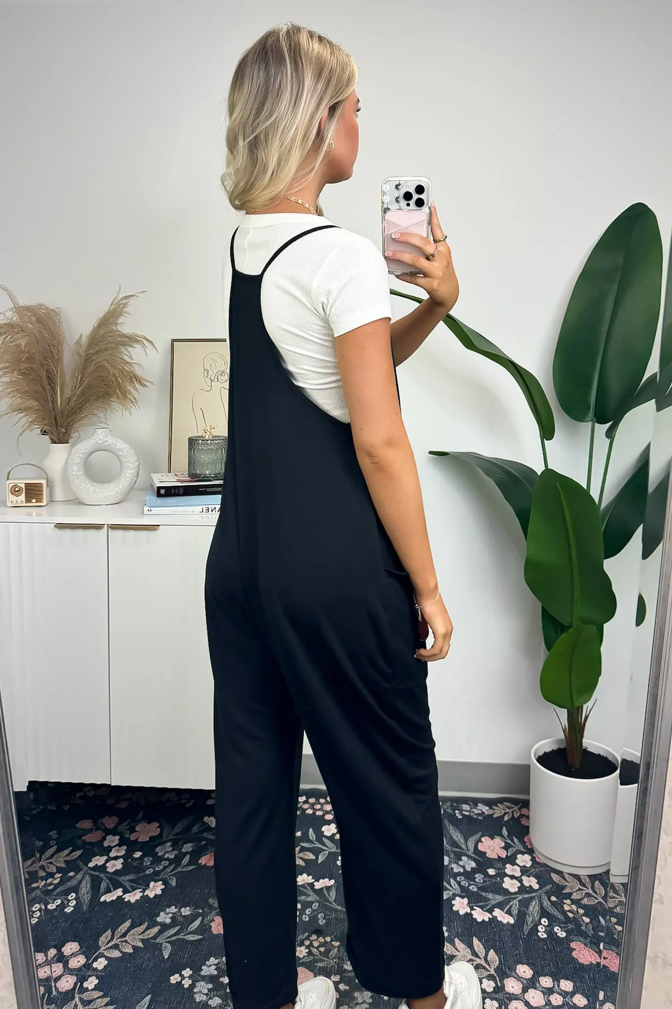 Heat Wave Relaxed Sleeveless Jumpsuit - FINAL SALE