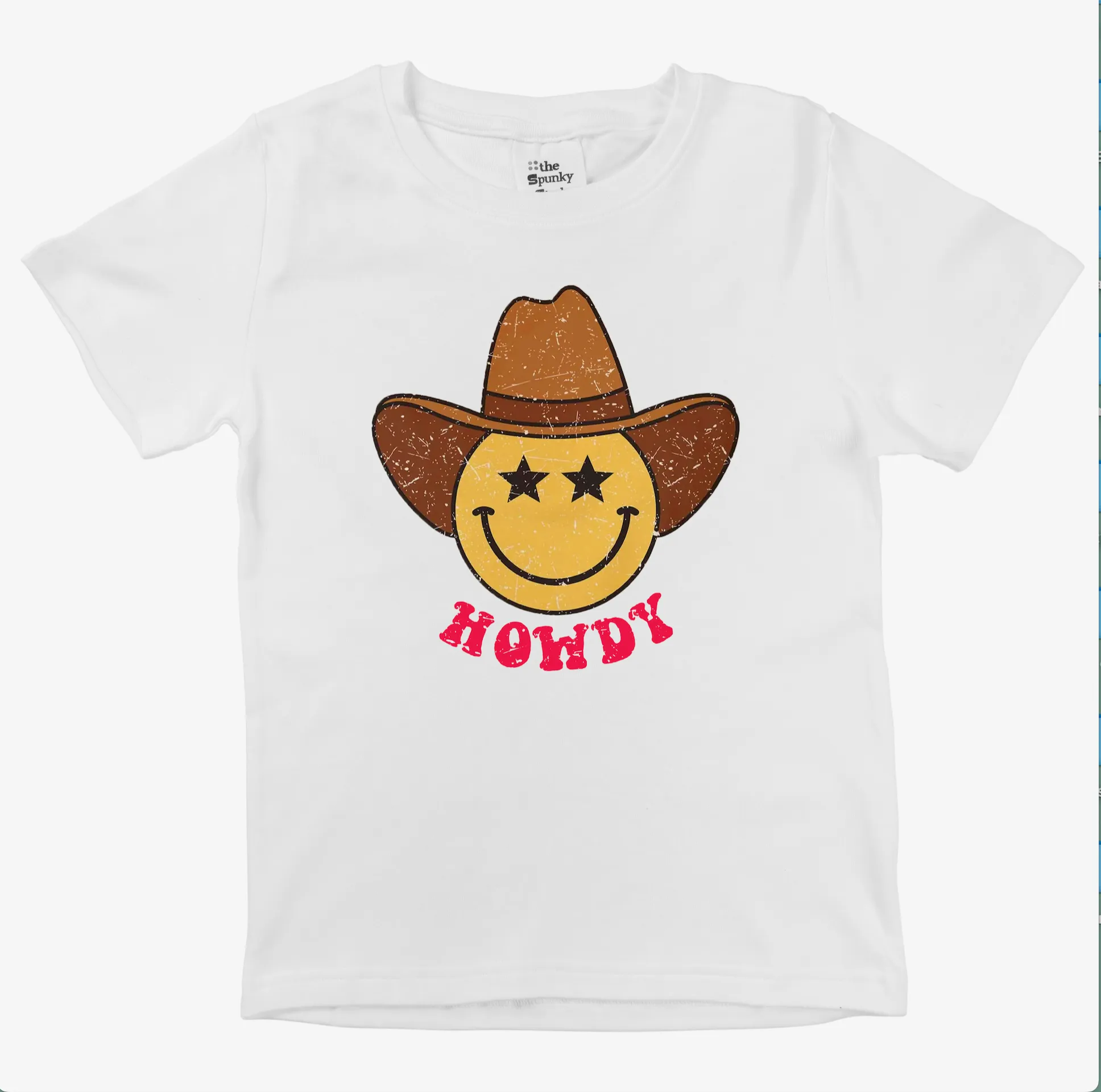 Howdy Cowboy Emoji Organic Cotton Onesie or T-Shirt