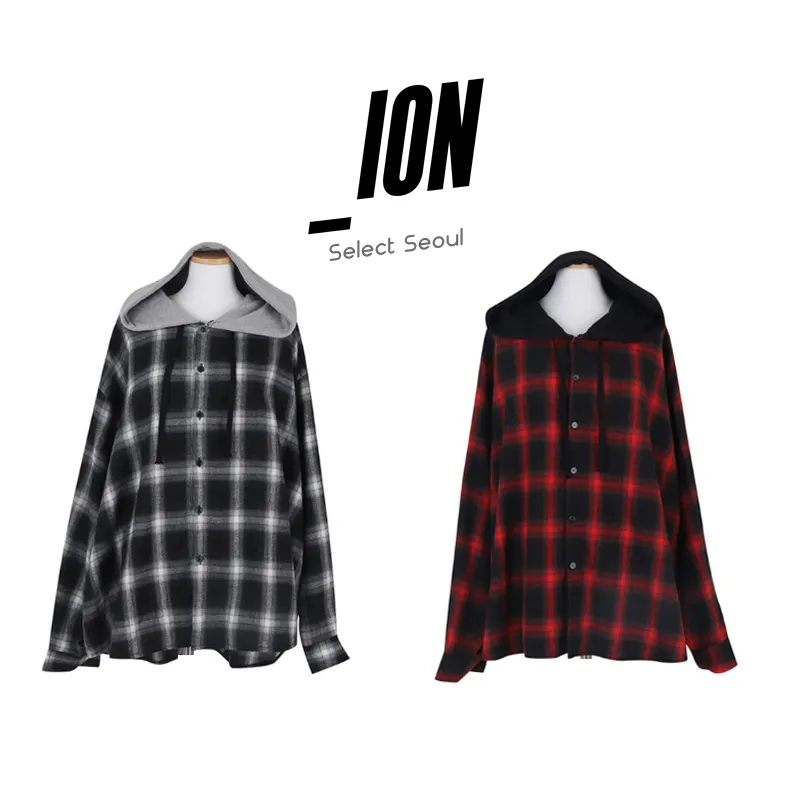 IONSEOUL  |Unisex Street Style Cotton Shirts