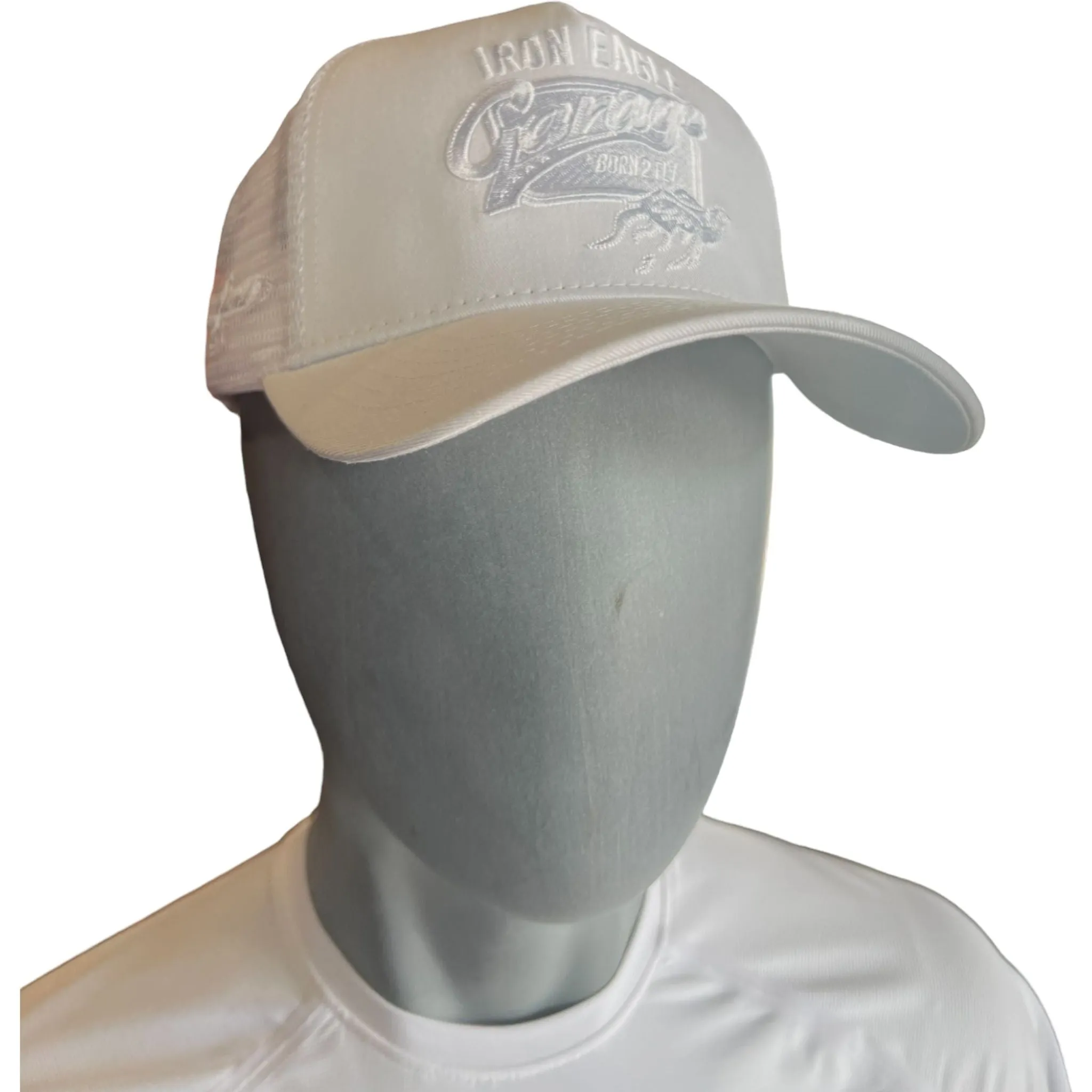 Iron EaglePremium Trucker  White . White