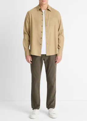 Italian Cotton-Wool Twill Shirt