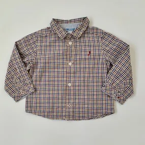 Jacadi Check Cotton Shirt: 18 Months