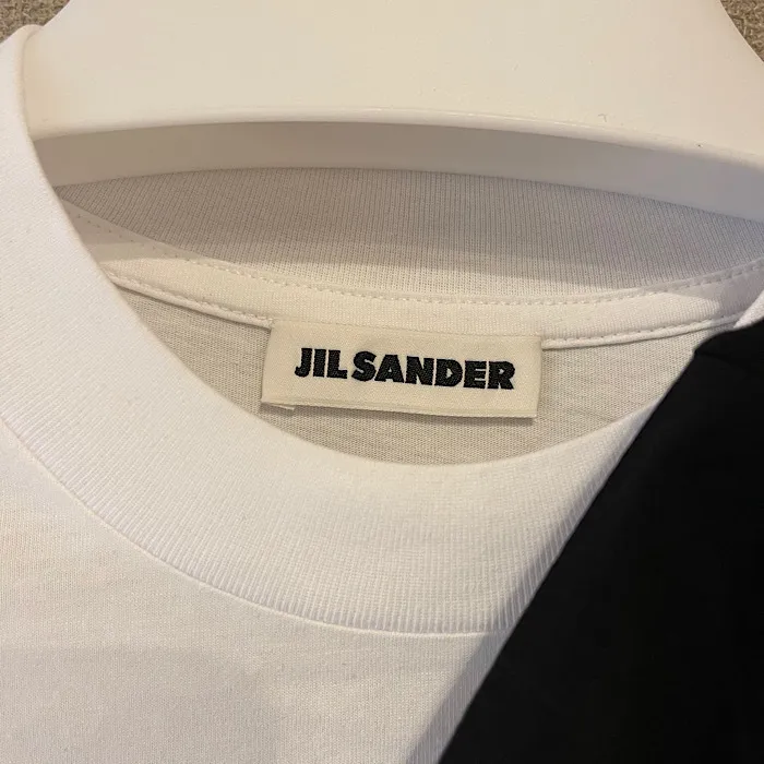 Jil Sander  |Crew Neck Unisex Street Style Plain Cotton Short Sleeves