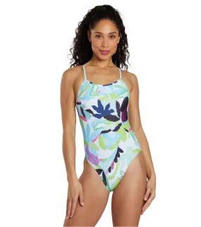 Jolyn Brandon 2 Swim Onesie -  Daylily - FINAL SALE!