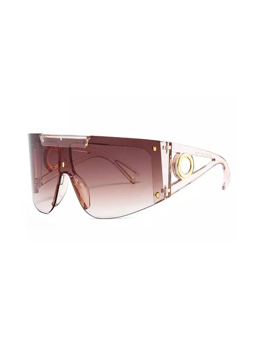 Ladies Oversized Square Frame Sunglasses