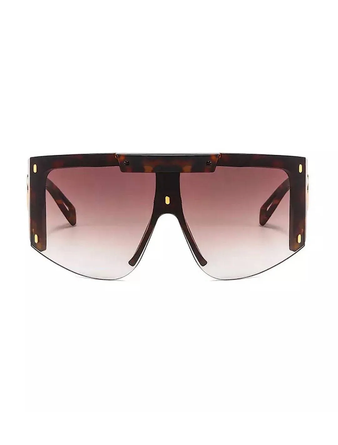 Ladies Oversized Square Frame Sunglasses