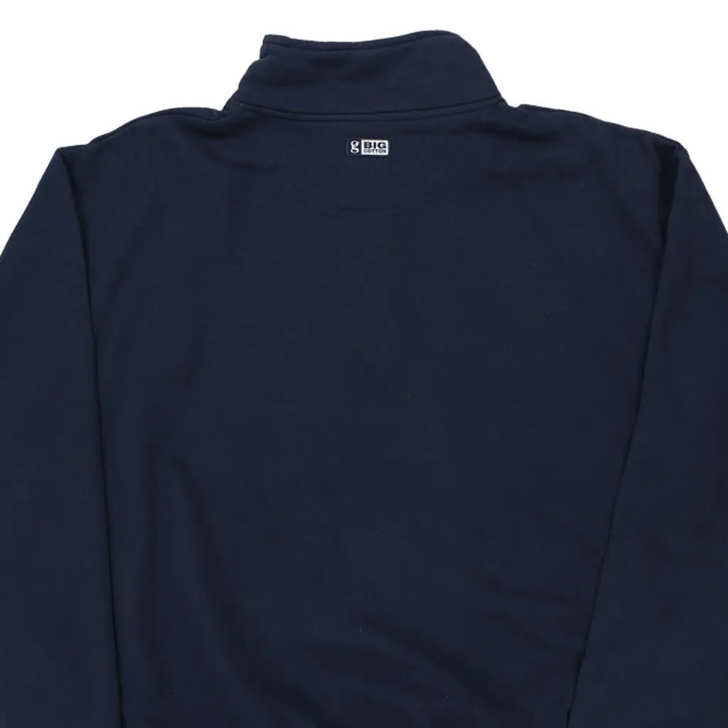 Lancaster Gear For Sports  1/4 Zip - 3XL Navy Cotton Blend