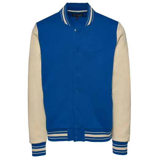 LCKR Men's Letterman Jacket Royal 03-72-00484-6-00