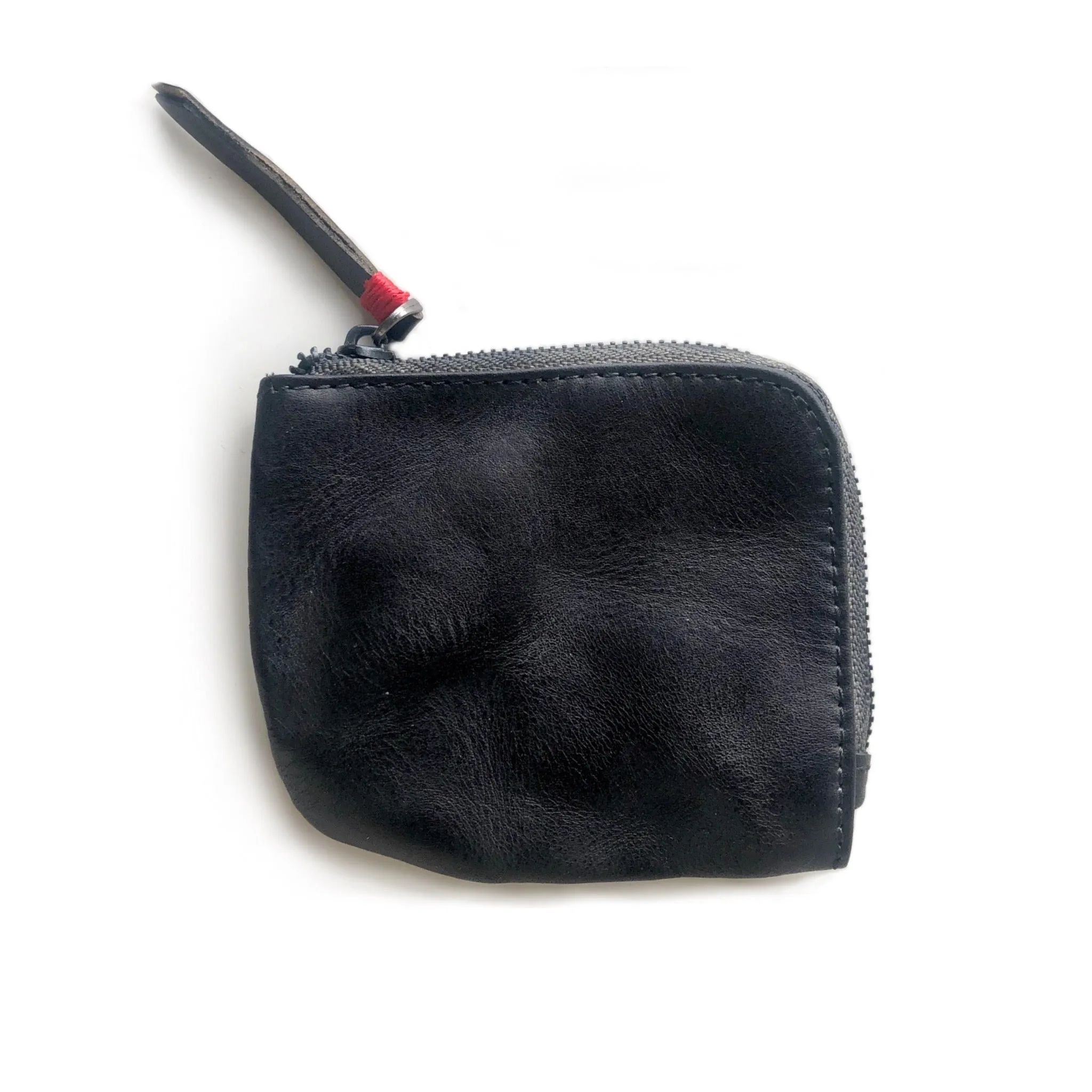 Leather Coin Pouch | Black