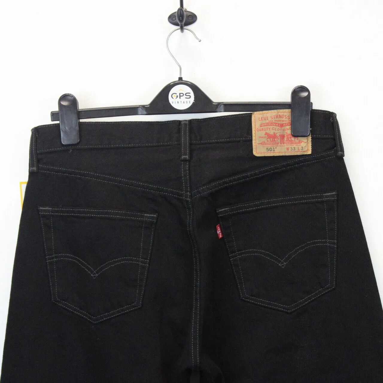 LEVIS 501 Jeans Black | W33 L32