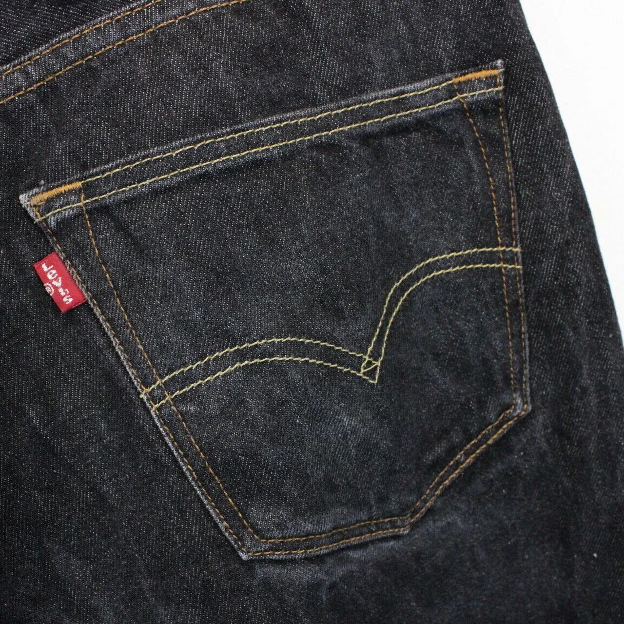 LEVIS 501 Jeans Black Charcoal | W38 L32