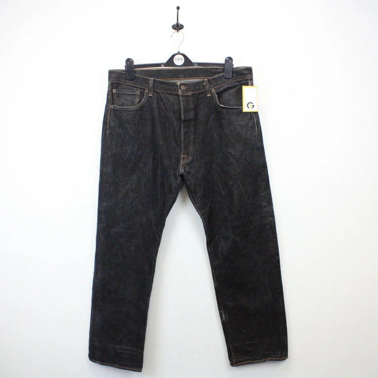 LEVIS 501 Jeans Black Charcoal | W38 L32