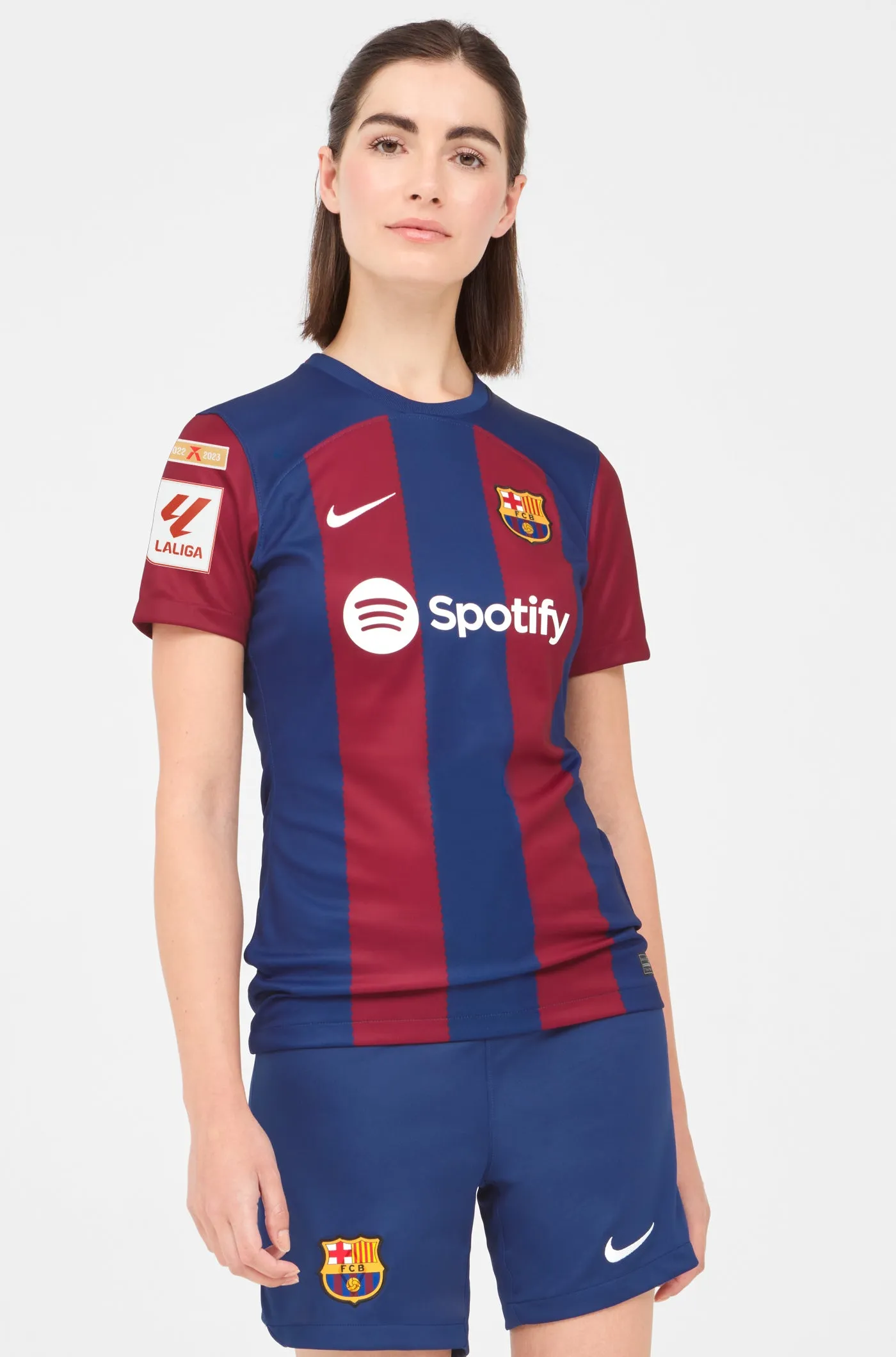 LFP FC Barcelona home shirt 23/24 - Women - LEWANDOWSKI