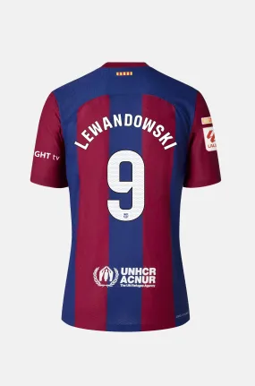 LFP FC Barcelona home shirt 23/24 - Women - LEWANDOWSKI