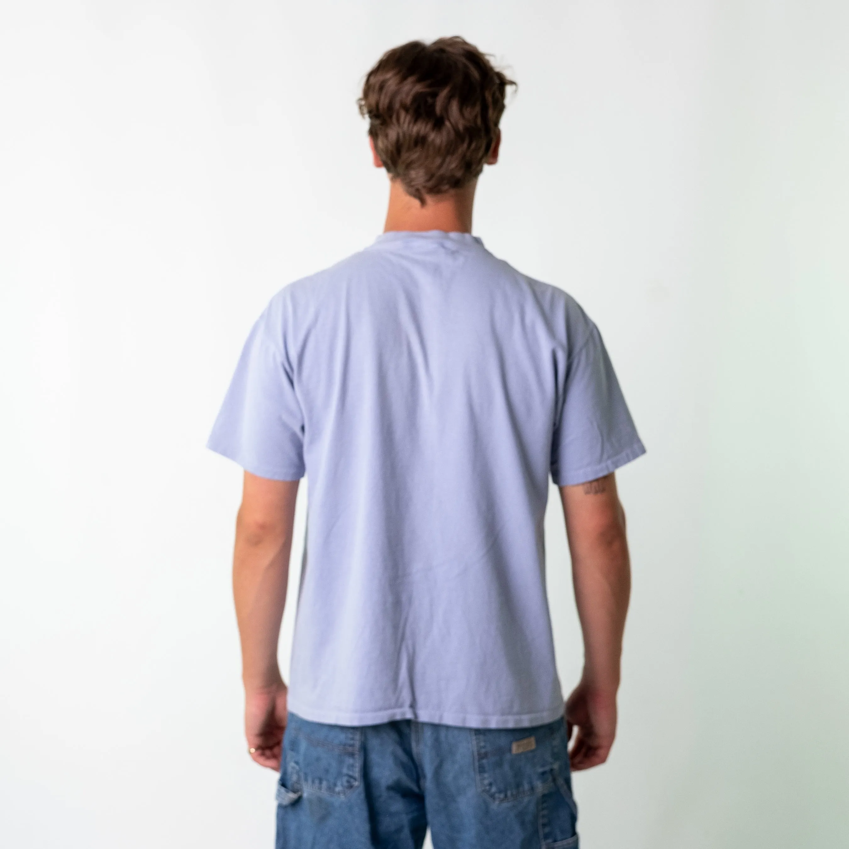 Light Blue 90s Oneita Lancaster Festival Oversized T-Shirt (L)