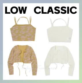 LOW CLASSIC  |Casual Style Street Style Office Style Logo Cardigans