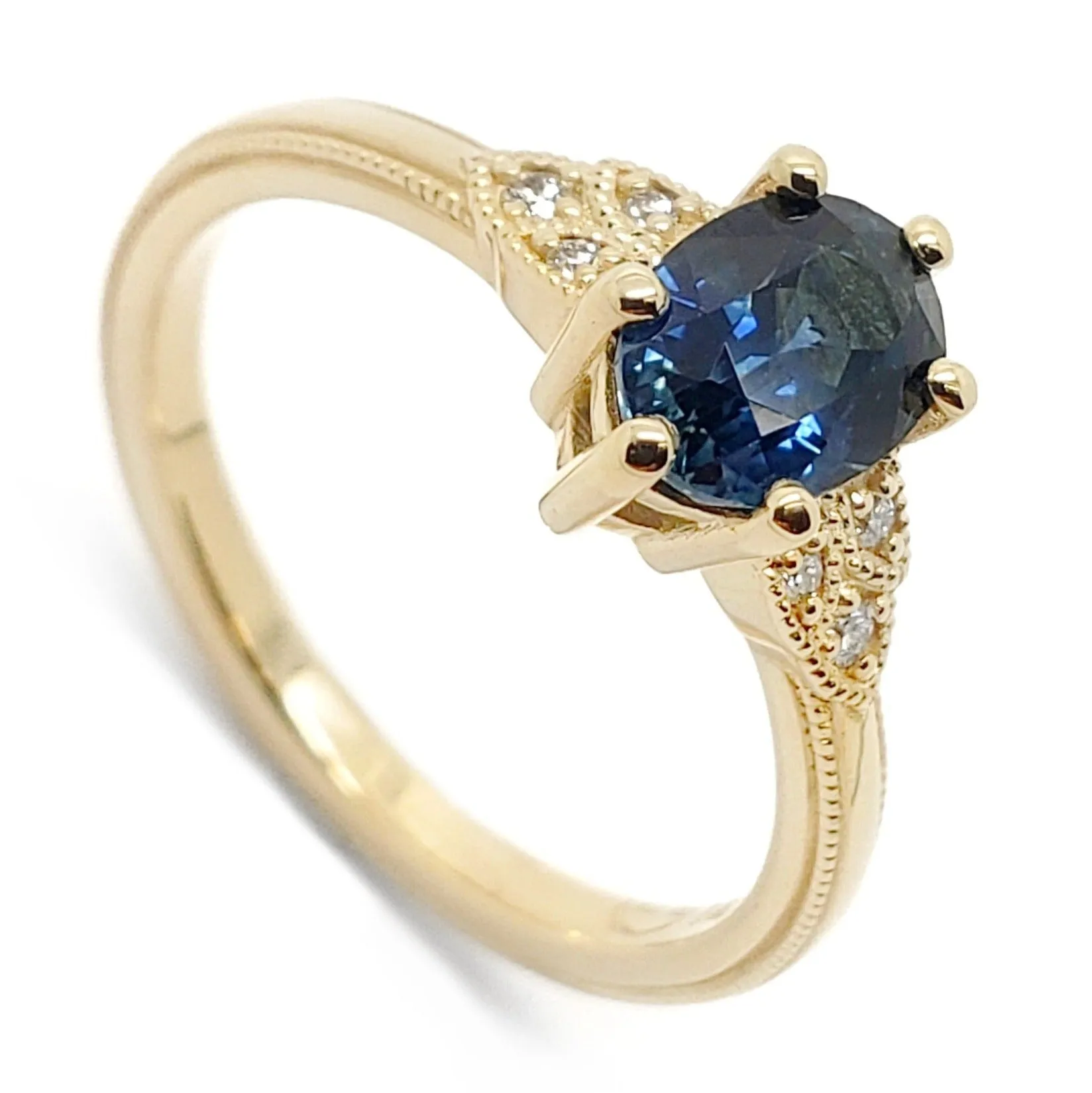 Lucia Yellow | Blue Sapphire