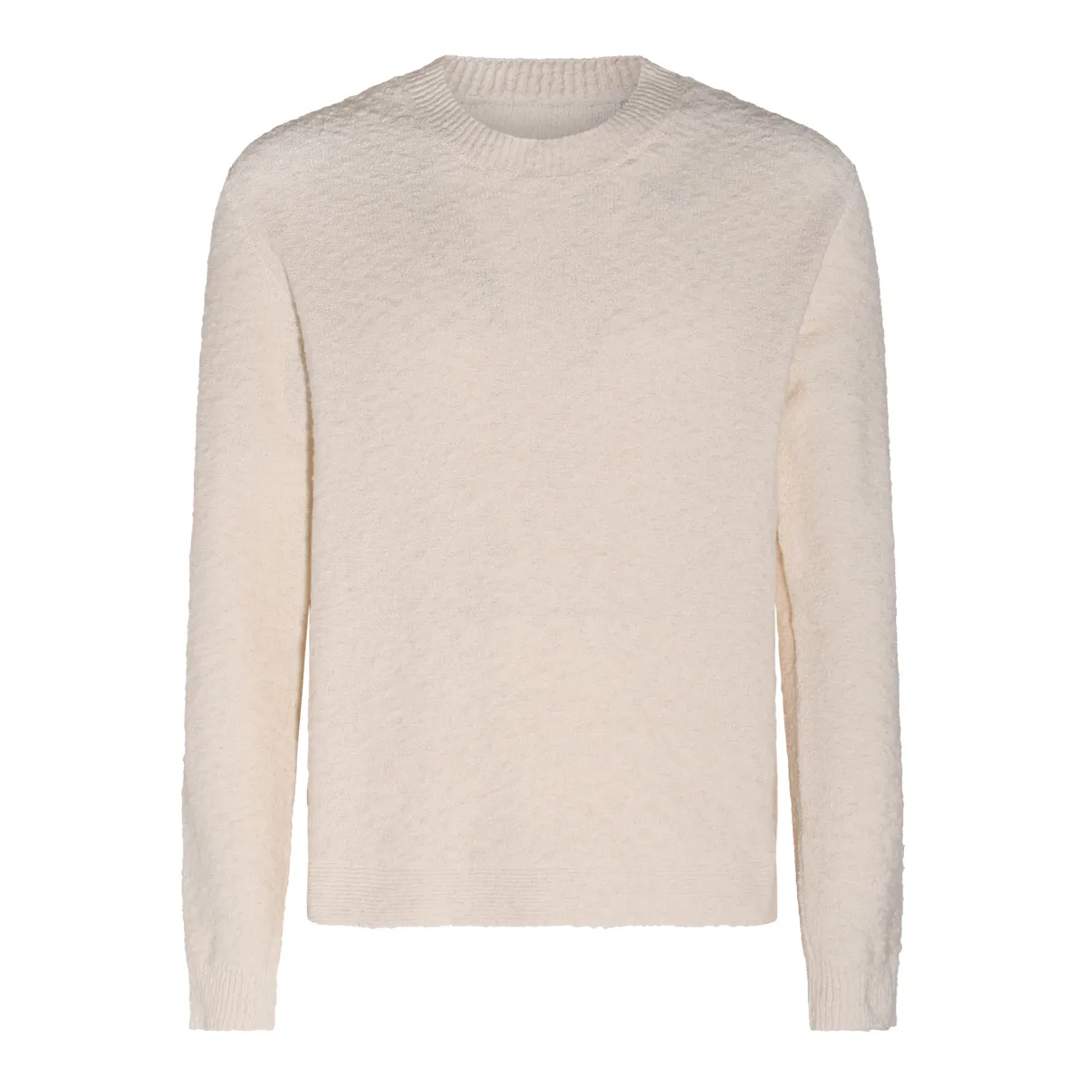 Maison Margiela  |Casual Style Long Sleeves Logo V-neck & Crew neck