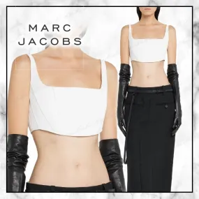 MARC JACOBS  |Short Casual Style Linen Sleeveless Plain Cotton